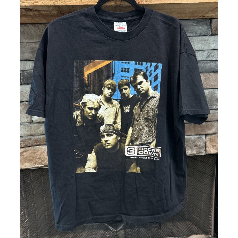 3 DOORS DOWN Away From The Sun 2003 Tour Concert Shirt XL *C7